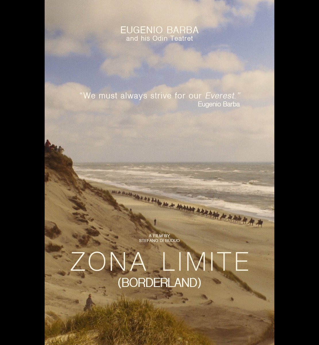 ZONA LIMITE
New documentary film by Stefano Di Buduo at Festival dei Popoli
A film about Odin Teatret, Eugenio Barba and Holstebro Festuge!!!!
Will be presented at the prestigious 62° edition of festivaldeipopoli....."
more information: teatroflorida.it/index.php/stag…