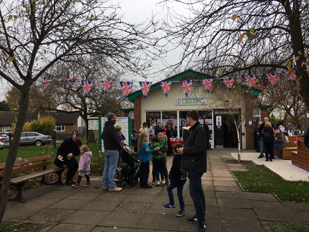 bclibrary1's tweet photo. A few more pictures from today’s event at the #FriendlyBench https://t.co/Dg4SrCPV0O