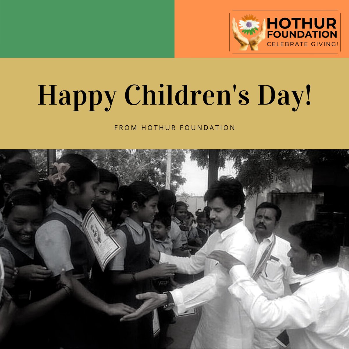 "The children of today will make the India of tomorrow. The way we bring them up will determine the future of the country." - 
On this very special day, let us all celebrate the innocence and purity of our kids. Let them feel precious in every way because they are our future!