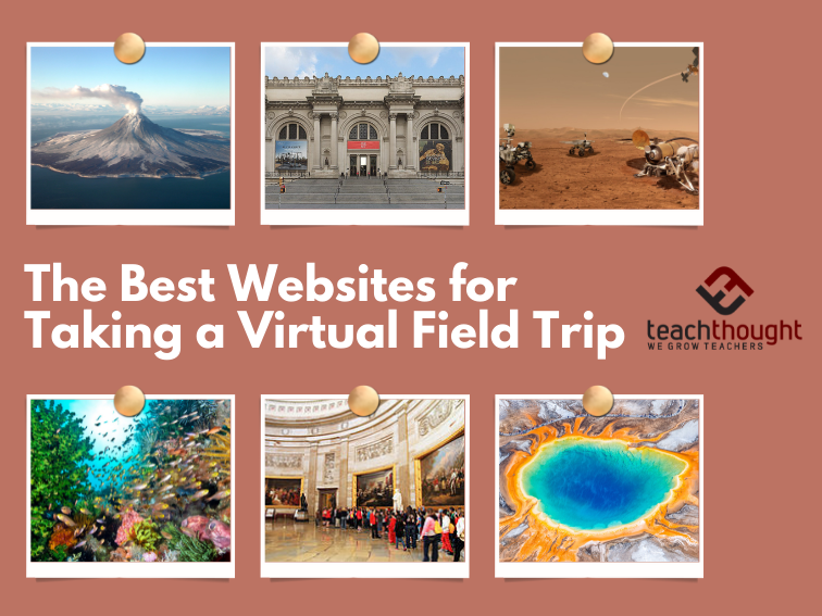 TeachThought's tweet photo. Don’t have the budget for a field trip to The White House or Mount Everest? Take a virtual field trip with one of these websites. Tour the Smithsonian National Museum of Natural History. Journey through The Grapes of Wrath using Google Earth. 

https://t.co/ZWzVQioCg6 https://t.co/l2CZtnXzhH