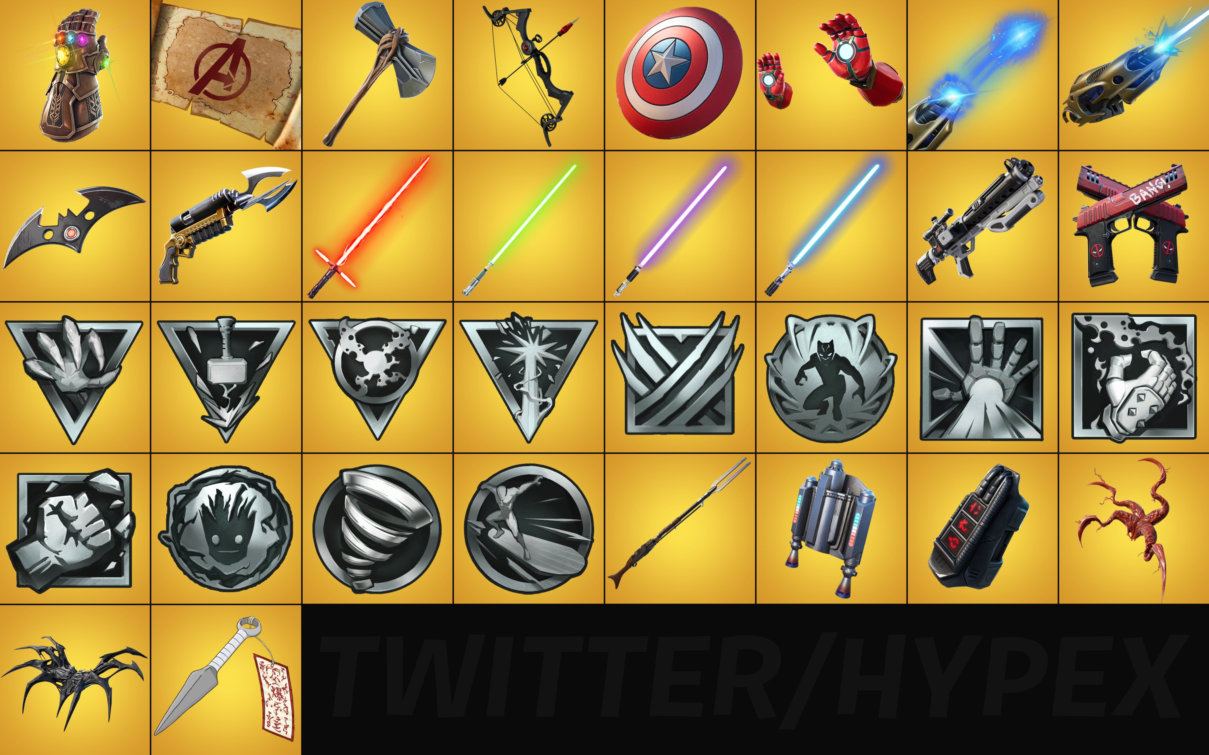 HYPEX on X: “What other Collab Mythics do you wish to see in the 