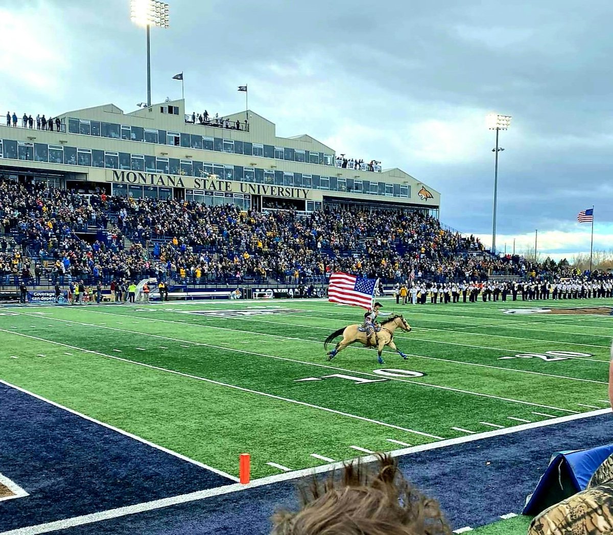 Flintrass's tweet photo. Old Glory comin' in fast by @shelbsrass.
@MSUBobcats_FB https://t.co/vdk3ebW4Z5