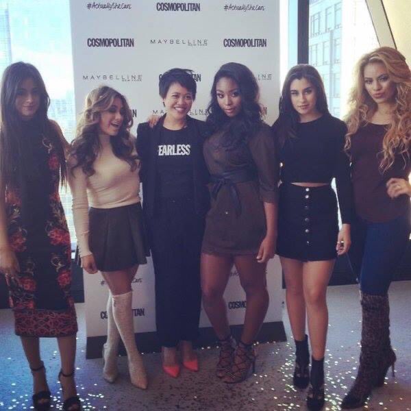 5hthrowbackss's tweet photo. November 14th, 2015 - Fifth Harmony at Cosmopolitan’s #FunFearlessLife https://t.co/0l6e2Wn3M4