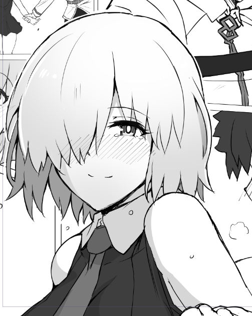 マシュ原稿ちゅ～ 