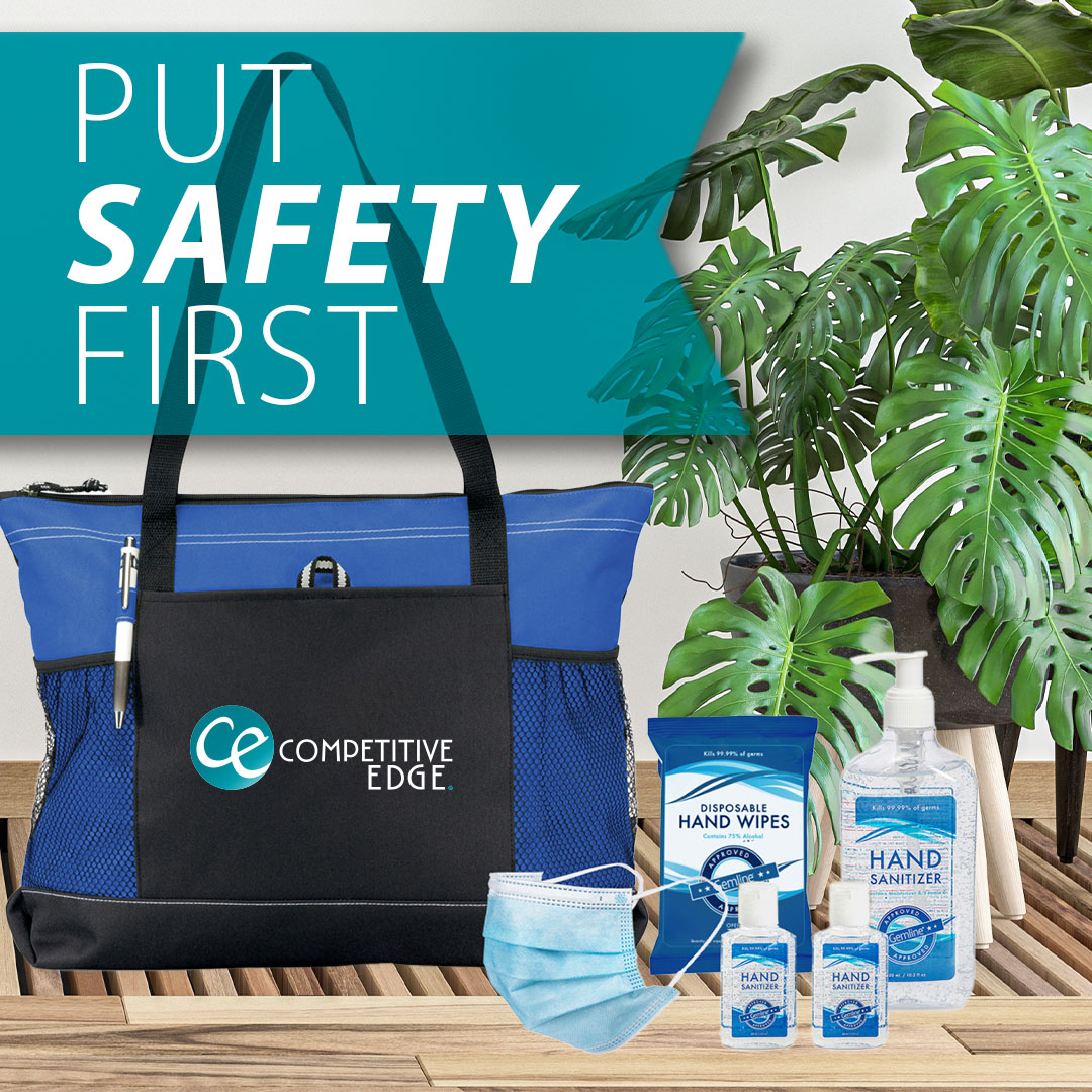 CEpromoproducts's tweet photo. Flu season is starting... continue to keep your team &amp; customers safe with PPE! For a simple solution, check out the Commuter #PPEKit. It includes an everyday tote packed with masks, sanitizers &amp; hand wipes to keep them protected
#SafetyFirst #PromoProducts #CompetitiveEdge #CE https://t.co/skVm3LUSuK
