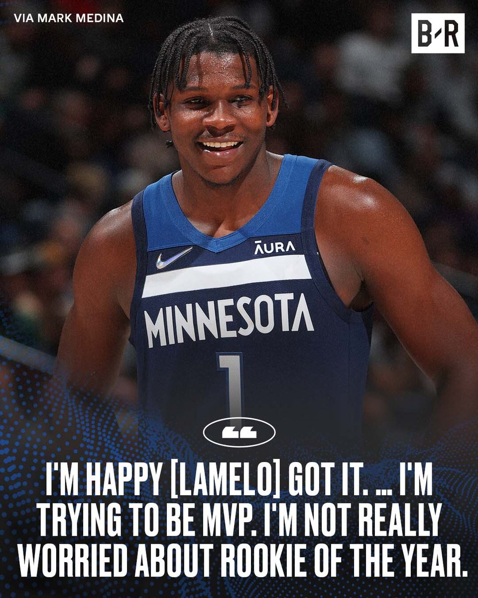 BleacherReport's tweet photo. Anthony Edwards is on a mission ⭐️ https://t.co/pZuTDWRXrJ