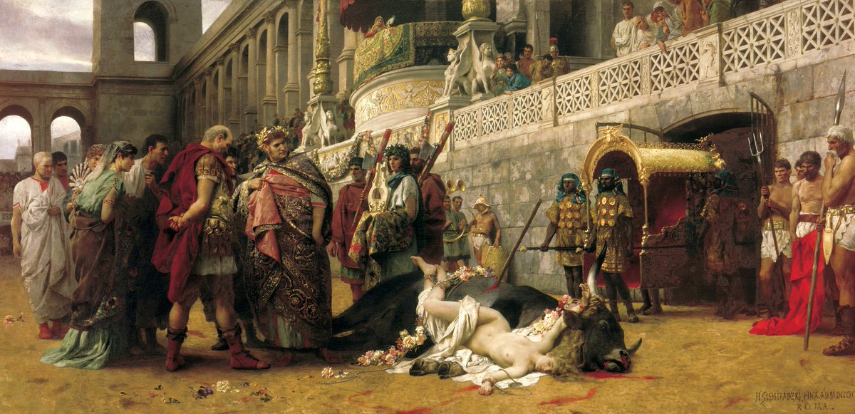 rishirajsinghs's tweet photo. "NFT Bull Run" is live on @withFND  inspired from inspired from - Christian Dirce by Henryk Siemiradzki (1897) link in comments https://t.co/HYH5SWADJb