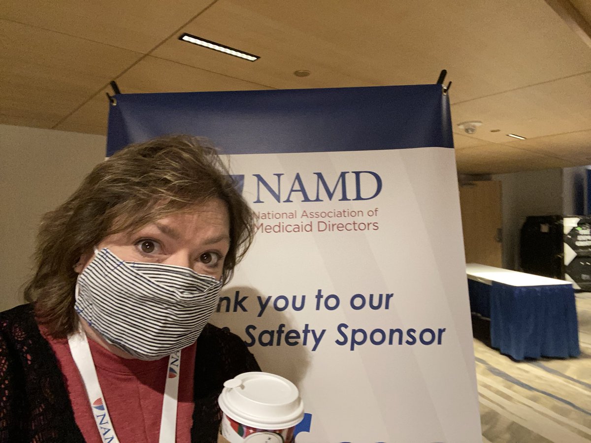 1st In Person meeting in 20 months <a href="/statemedicaid/">NAMD</a> in DC! Weird to be masked, great to meet real people I have only seen on Teams/Zoom/GoTo, fantastic early morning walk around my favorite city. Looking forward to learning from colleagues around the US! <a href="/ncdhhs/">NCDHHS</a>