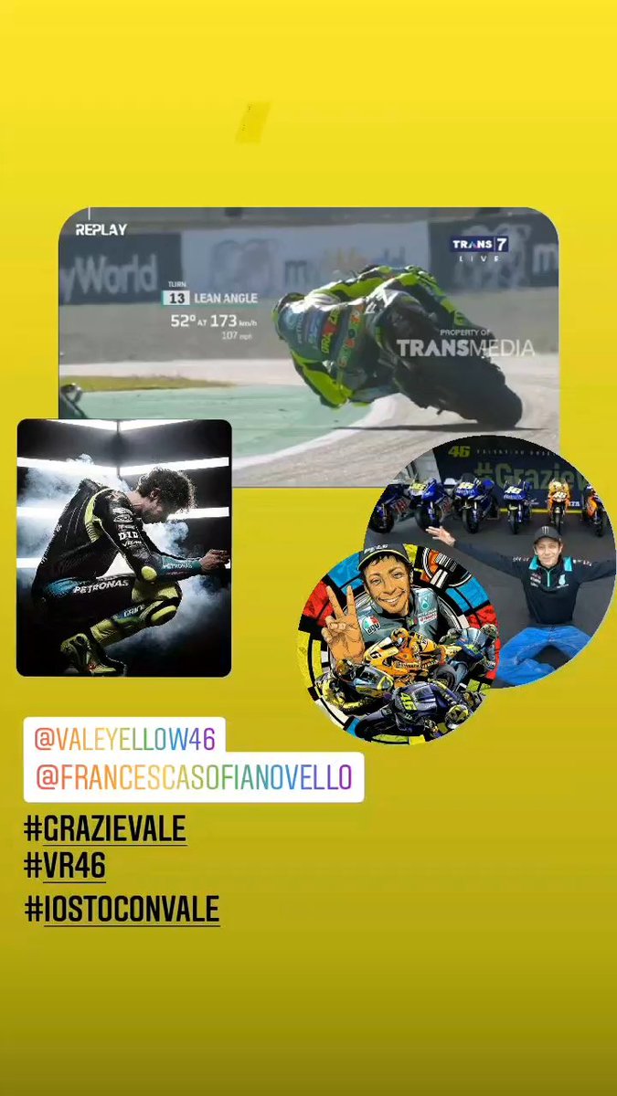 Teras03's tweet photo. Terima kasih @ValeYellow46 anda luar biasa👏🏻 semangat💪
#GrazieVale 
#iostoconVale https://t.co/NGMBvUTu2i