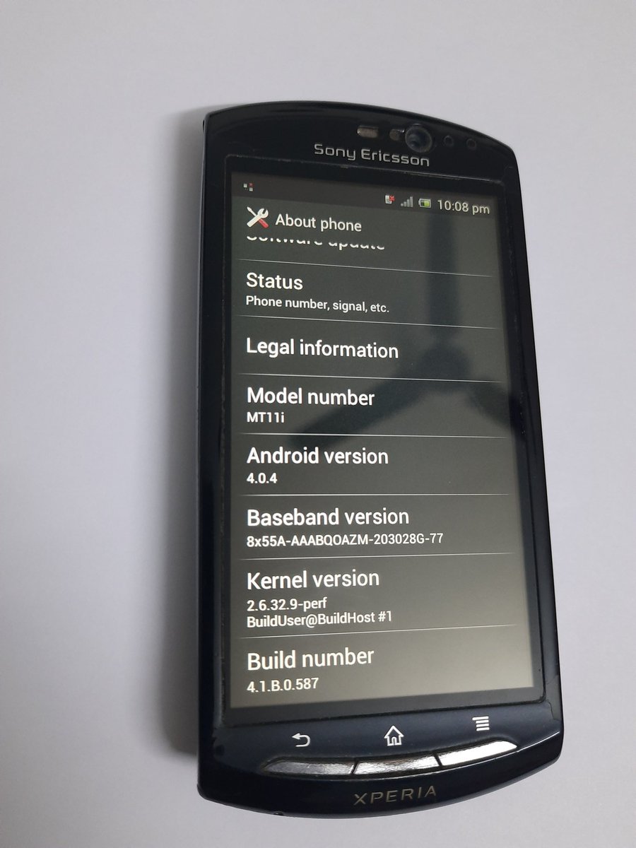 drsmaru's tweet photo. My first Android phone, Sony Experia, completed more tgan 10 years, still in working condition (now using as music player dye to 4G). This is SONY quality! Thank you @Sony @sonyxperia https://t.co/jwTB5t197D