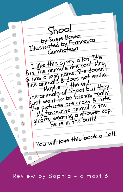fly276's tweet photo. 2nd Junior review for Shoo! by @susienottbower & @francescagam πΎπππ #readingMiniClub https://t.co/Ex1NAllnjo