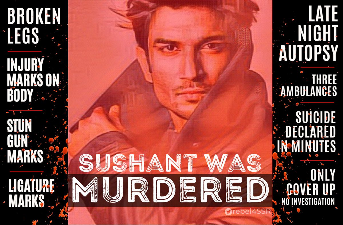 Before you get tired 
Before you feel like taking a back sit
Before you feel like it's nit going to happen
Think about why you started this? For <a href="/itsSSR/">Sushant Singh Rajput</a> justice &amp; peace 
Think about for whom u started this? 
For SSR roar louder 
Nyay Ki Jung 4 Sushant
<a href="/nilotpalm6/">Nilotpal Mrinal Pandey</a> <a href="/withoutthemind/">Priyanka Singh</a>