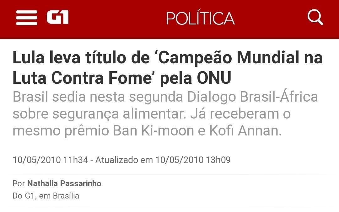 @Sol07798202 Brasil da extrema-direita:
Isolamento político e Obscurantismo Negacionista ☠️

Brasil com Lula:
Respeito internacional 😍

🏅 Prêmio por Incentivo à Paz 
🏅 Homem do Ano
🏅 Estadista Global
🏅 Campeão Mundial na Luta contra a fome
#LulaEstadistaDoPlaneta