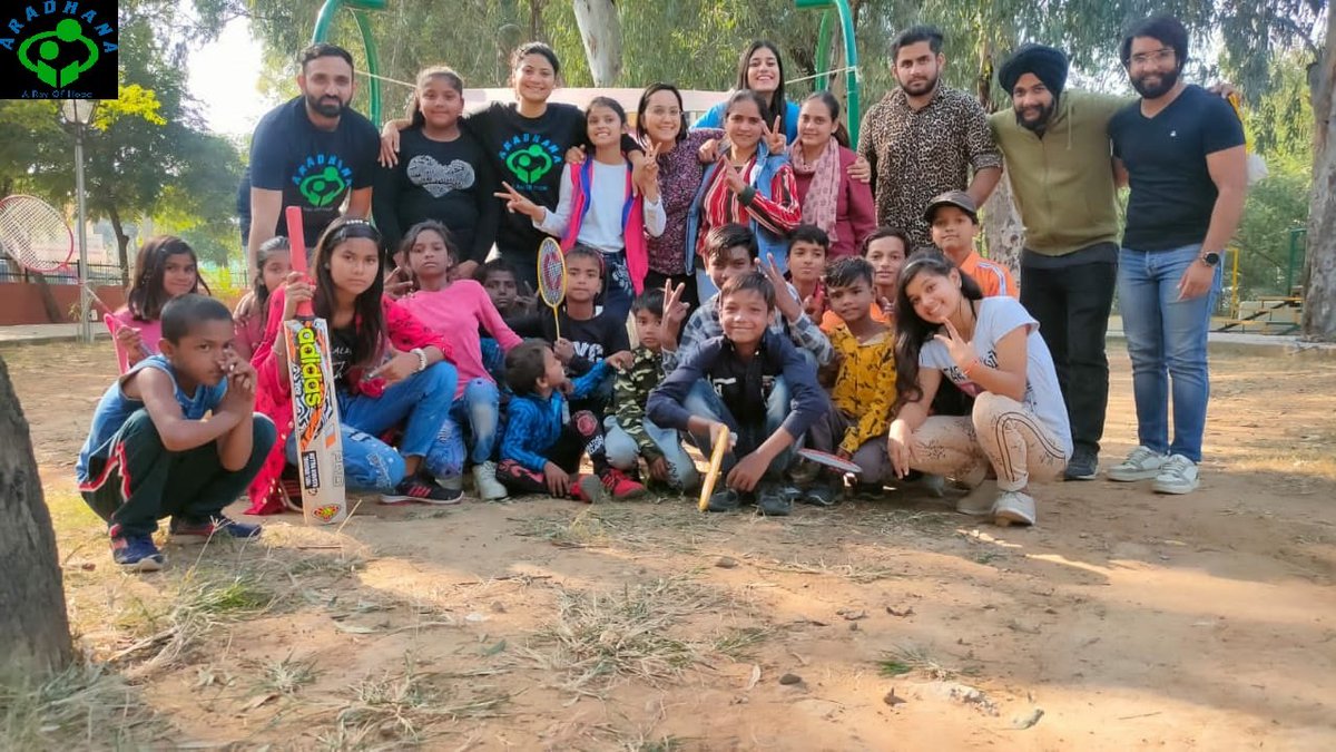 TeamAradhana's tweet photo. There's a child inside every one of us!!! 
This Children's day, Aradhana Ray of Hope's members and volunteers organized a series of sports events. Kids played and rejoiced. Let us love, protect &amp; encourage them for they are the future of tomorrow.
#aaroh #HappyChildrensDay2021 https://t.co/DwWRXrRhPD