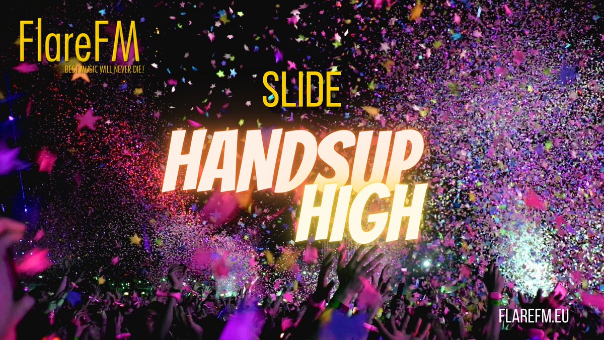 FmFlare's tweet photo. Ab 20 Uhr: "HandsUP High" mit DJ sLiDe
Jetzt Einschalten: https://t.co/Yinhec8K2u
#Handsup #HandsUPmusic #Hardstyle #Hardcore #germanhouse #deutschhouse #house #electro #webradio #onlineradio #flarefm #radio #flarefmradio #dance https://t.co/lGfQnoxAXy