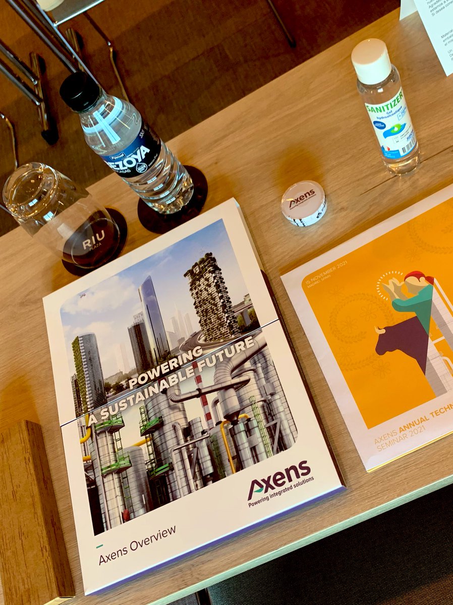 AxensGroup's tweet photo. #AxensEvents | So excited ⌛️! We are finalizing the last details for the set-up of tomorrow's Axens Annual Technology Seminar. Seeing you tomorrow in Madrid 🇪🇸, on-site or virtualy 🤗! https://t.co/XjOVV65Guy