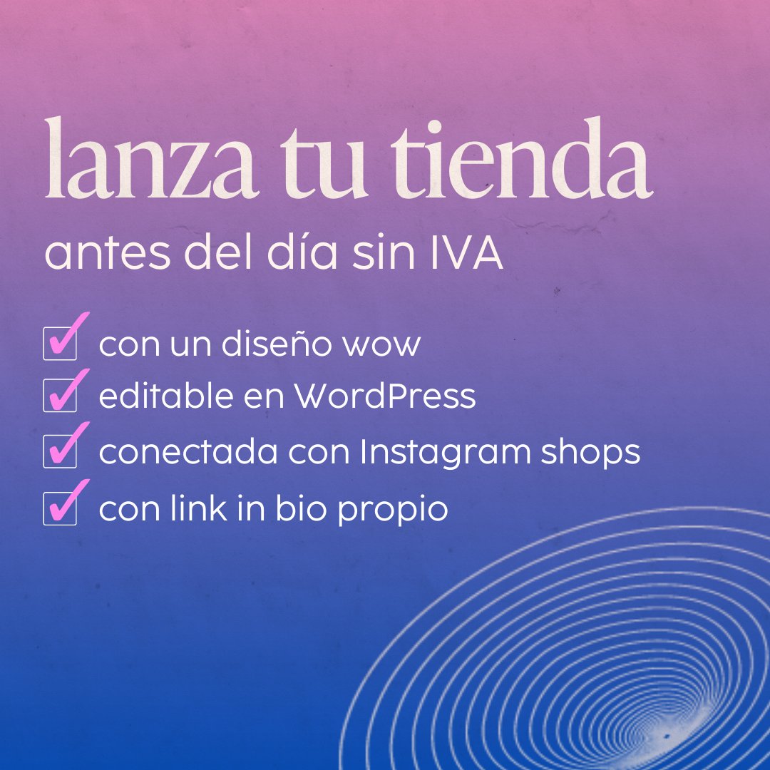 ozonegroupco's tweet photo. Clock is ticking! ⏰ Don't miss out on the holiday sale season with a storefront of your own that's open for business 24/7. Get started over here: https://t.co/eaOt1lNTb2.
--
¡Pilas! ⏰  No dejes pasar la temporada de ofertas con una tienda online propia que te facture 24/7. https://t.co/TcQHRGQWUe