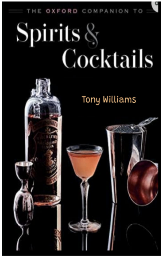 DavidWondrich's tweet photo. Well here's some bullshit: Amazon is selling the 99-page paperback on the left for $49. "Tony Williams" did not edit the Oxford Companion to Spirits and Cocktails, @NRothbaum and I did (right), and @OUPAcademic published it, not Mr. Williams. And it's 860 pages, hardcover. https://t.co/fbqxHt9wy5