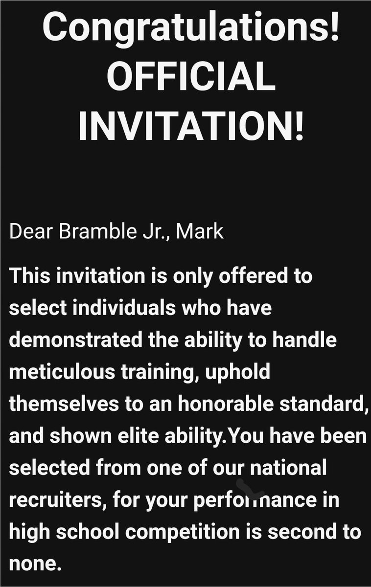 Mark Bramble Jr. tweet media