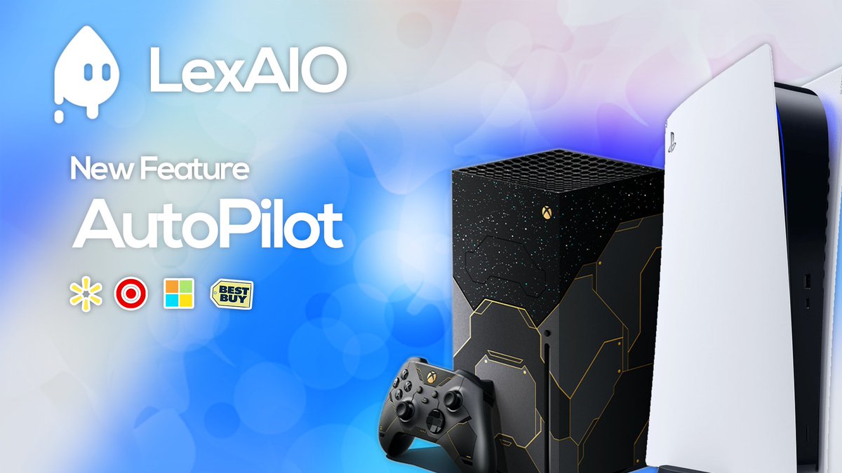 Lexus_AIO's tweet image. Introducing: Autopilot.

LexAIO's new Quick Task Mode. 

With Autopilot, you can set your profiles, accounts, &amp;amp; proxies and watch Lex do the rest.

To celebrate, we are giving away a free monthly copy! 

🔹Retweet
🔹Like
🔹Tag a Friend
to enter!