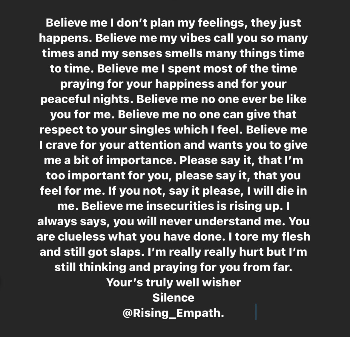 silence (@Rising_Empath) / Posts / X