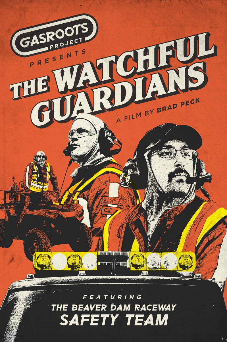 GasrootsProject's tweet photo. Tuesday, November 16 at 8PM CST our latest short film, “The Watchful Guardians” debuts. Watch it on our Facebook page and at https://t.co/aBWcgFPkNn

#wisconsin #grassroots #dirttrackracing #racing #safetyteam #documentary #shortfilm #gasrootsproject https://t.co/5rVJviONGg