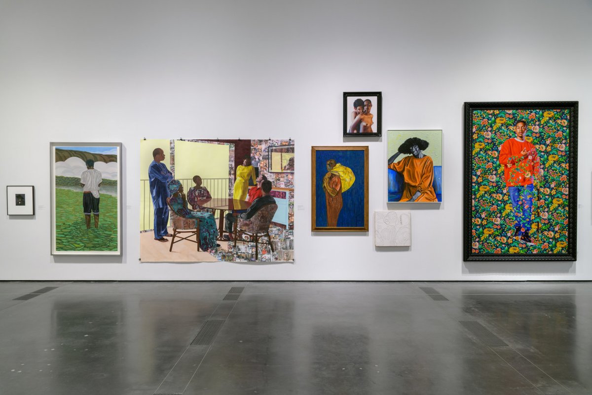 Work by #NjidekaAkunyiliCrosby is on view in the new @LACMA exhibition #BlackAmericanPortraits, featuring some 150 works spanning two centuries, chronicling the ways in which Black Americans have used portraiture to envision themselves in their own eyes: lacma.org/art/exhibition…