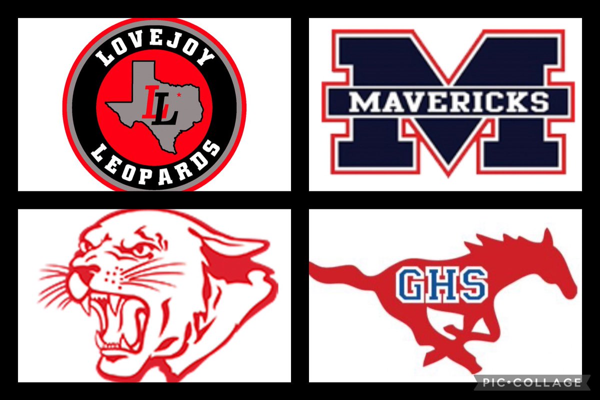 CLASS 5A
STATE TOURNAMENT
Culwell Center, Garland

Lovejoy (40-6) vs Manvel (37-11), 11 AM Friday

NB Canyon (43-8) vs Grapevine (21-17), 1 PM Friday

STATE FINAL 3 PM Saturday
#TXHSVB
#UILState