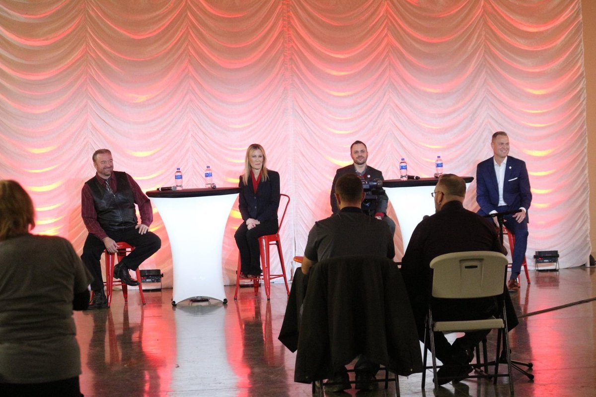 brettlindstrom's tweet photo. Thanks to all those who tuned in to the Cass County GOP Debate last night. It was an honor to be with you, &amp; to share my vision for the Next Generation of Conservative Leadership for Nebraska. If you missed the debate, watch here: https://t.co/sAtxdyvOH4

📸 | Matt Johnson https://t.co/MWw9A9lTLw