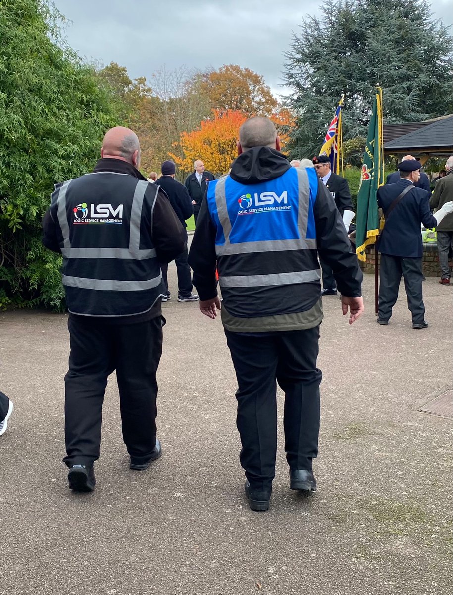 LogicLSM's tweet image. This morning members of the security team @LogicLSM gave up their time to volunteer at the Spalding Remembrance Parade &amp;amp; Service @AyscoughfeeHall  @SHollandDC
