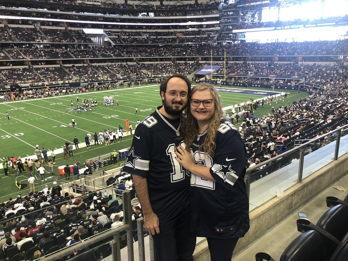 kbishop34's tweet photo. My 1st game in AT&amp;T Stadium did not disappoint. Let’s go Cowboys! https://t.co/Ylpcuvr0bR