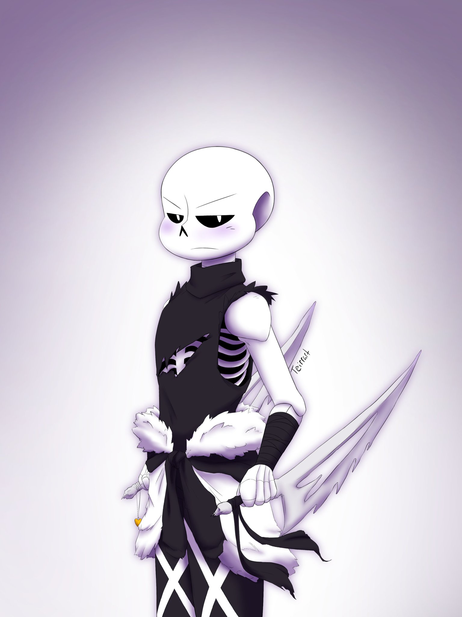 Cross sans / X!sans (back made by my lil bro) RyanAltra - Illustrations ART  street