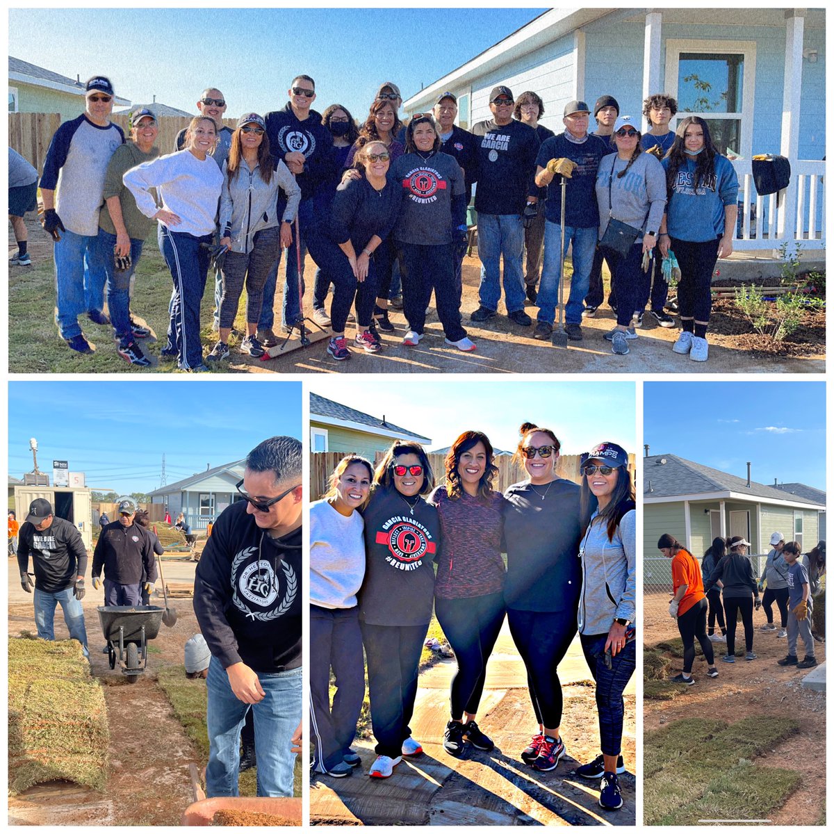 NISDGarcia's tweet photo. Annual Garcia Day Of Service was a success!! #garciareunited #garciagives @LoriPersyn @DrMarkJLopez @MinervaMquin4 @APMateoMacias @Mrsksolis https://t.co/dUJaevLunv