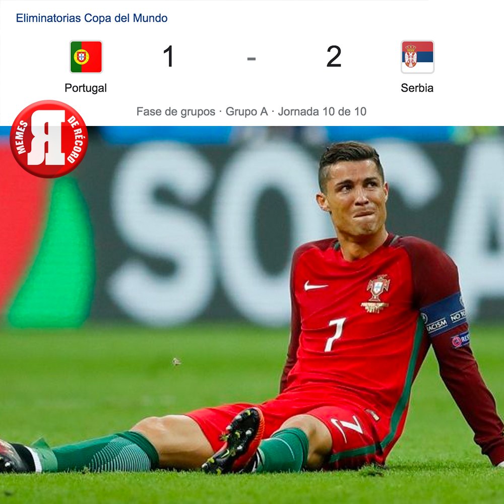 record_mexico's tweet photo. PERDIERON DE ÚLTIMO MINUTO

AÚN NO ESTÁN EN QATAR

Cristiano Ronaldo y Portugal jugarán repechaje https://t.co/GDnpNy1EJ5