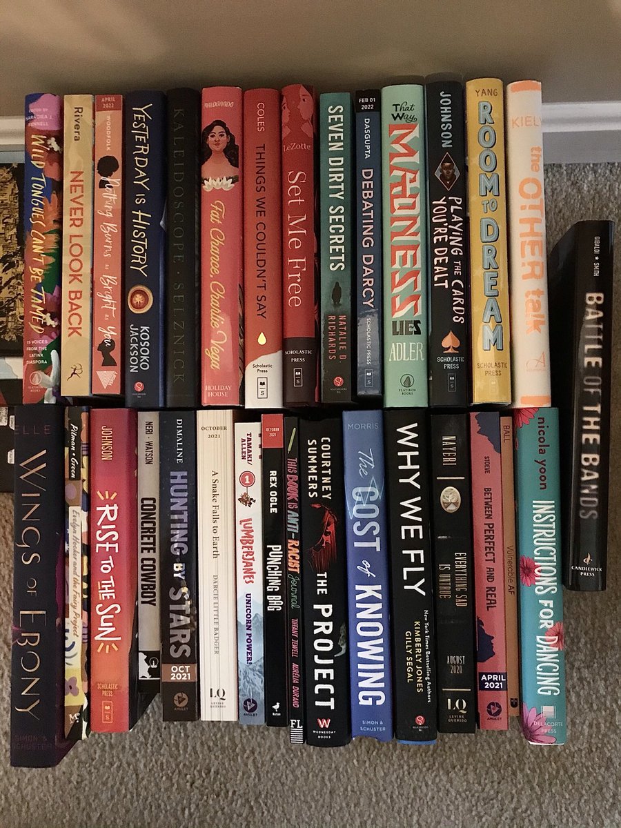 sarah_cottrell's tweet photo. Got a special delivery today! So excited for @ALANorg &amp; @ncte! Can’t wait to share these with my students. #ALAN https://t.co/FVzowgZfoH