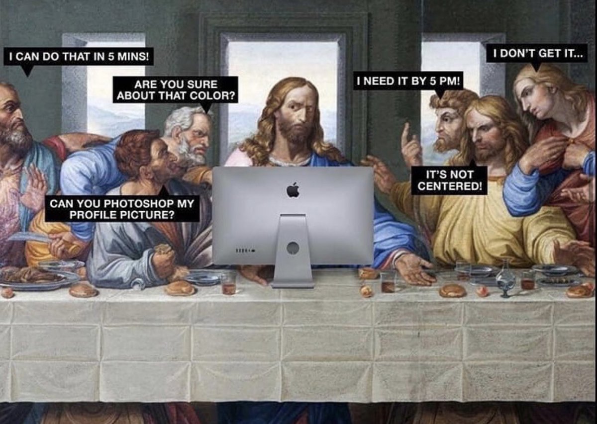 The life of a graphic designer…