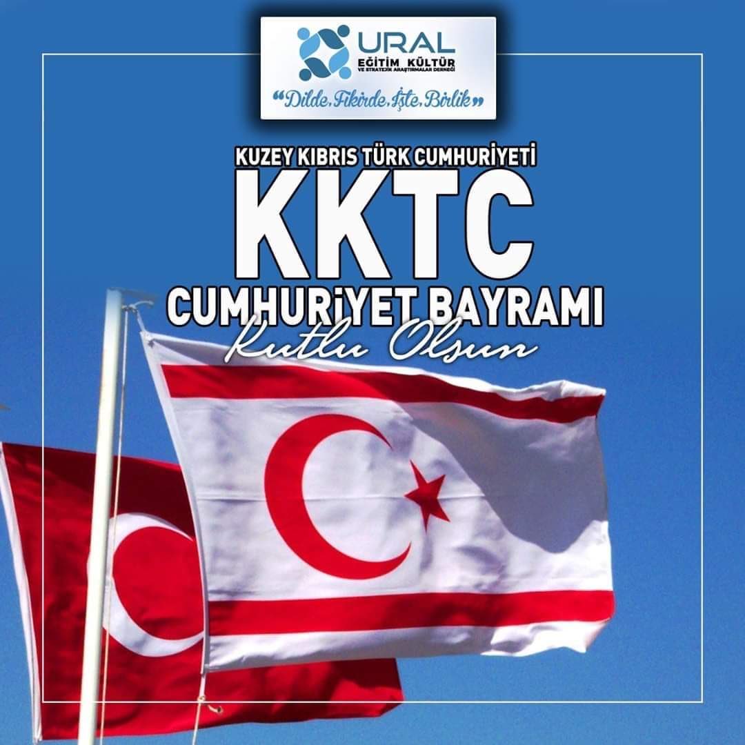Önce 1'dik, seninle 2 olduk. Şu an 7'yiz. Başta Rauf Denktaş olmak üzere uğrunda şehit olanları rahmetle yad ediyorum. Varlığın daim olsun. #KKTC #Ursad