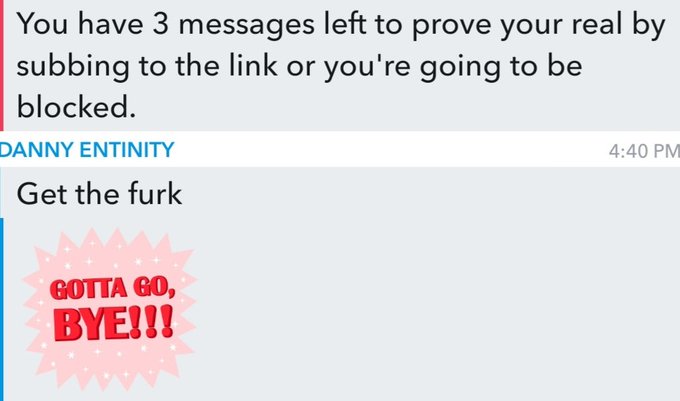 2 pic. Oh sweetie you must think I was born yesterday ? 

#snap #snapscam #scammer #scammers #onlyfansireland