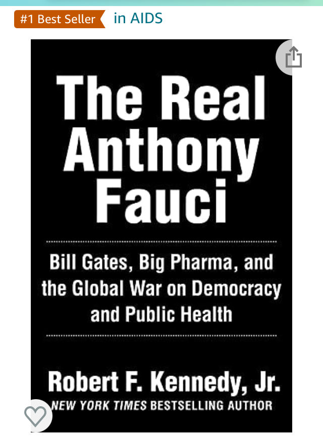 CylinderMeister's tweet photo. Buy and read this book.
#fauciTheCriminal #fauciTheCorrupt #fauciTheClown https://t.co/U3nwMMIkN0