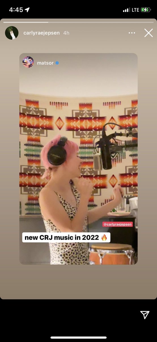 nicmartinezva's tweet photo. It’s officially teased, new @carlyraejepsen album possible in the next few months (2022). cc #jepsies https://t.co/llKIycU7a6