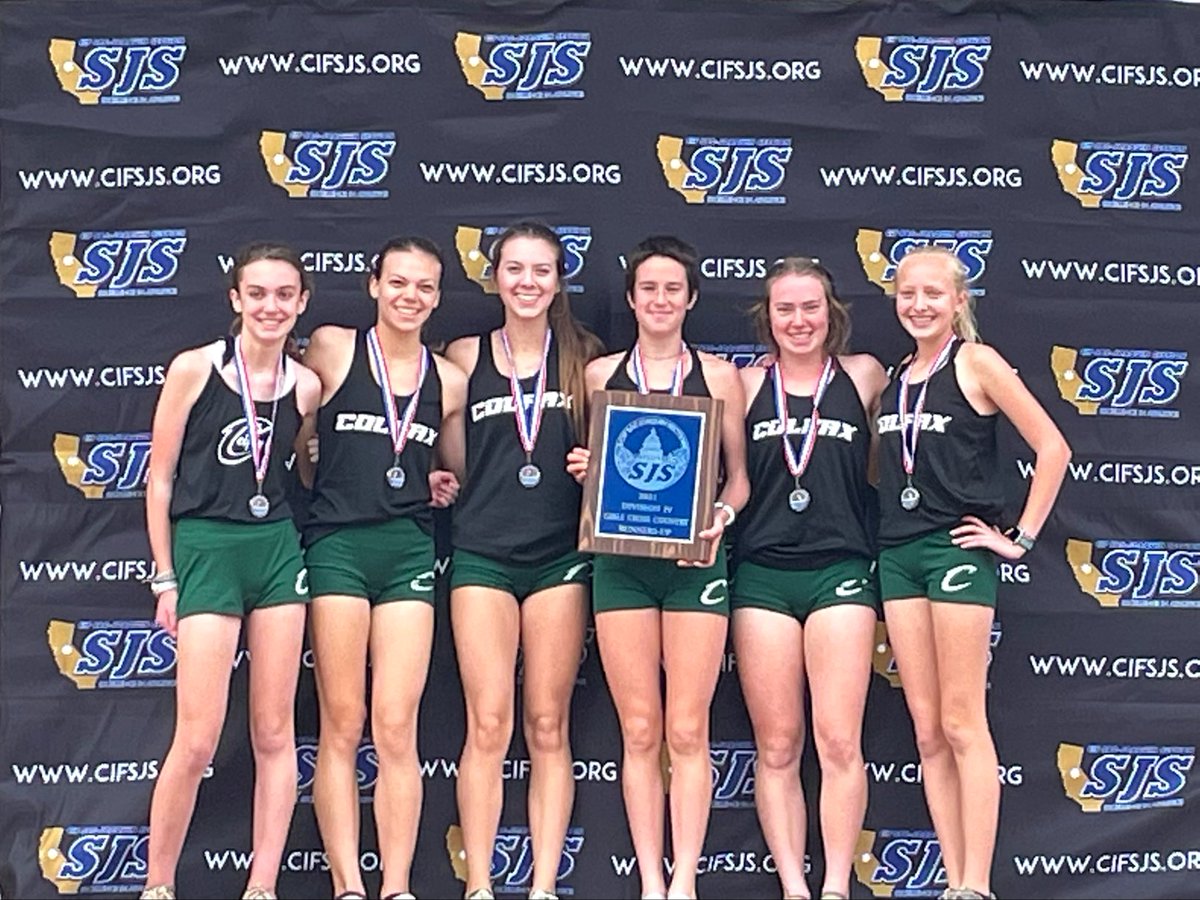 HsColfax's tweet image. Congratulations to our Girls Cross County team!!!  The P.V.L. Champions finished second in the  Division 4 Section Championships and have qualified for the CIF State Meet!!!