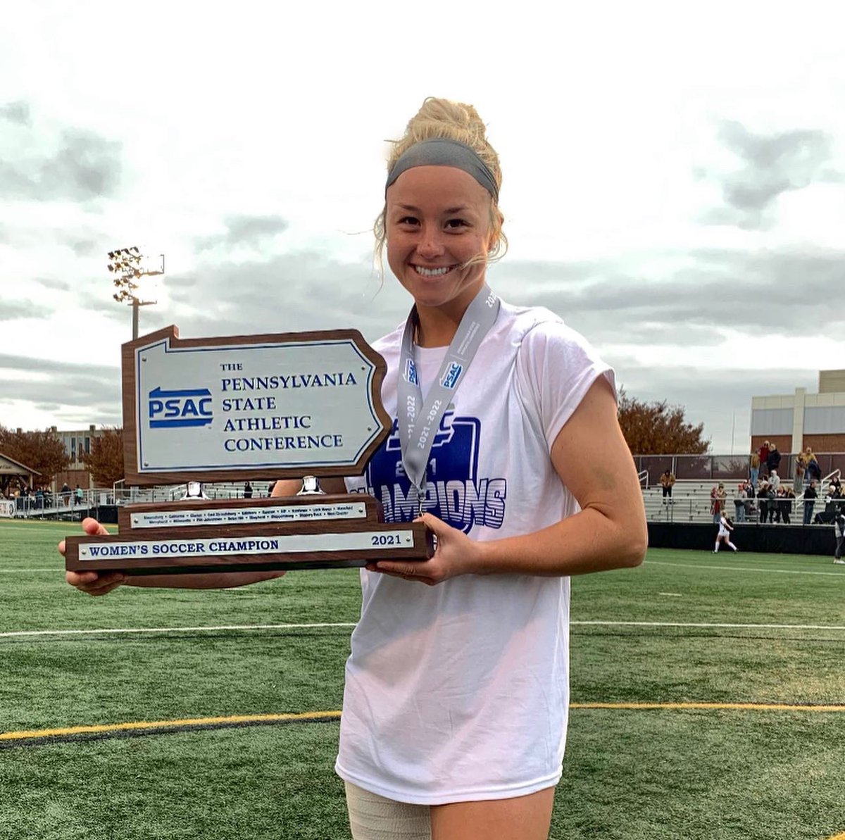 Shout out to Cadet Flanagan of Bloomsburg University on her team’s championship! psacsports.org/news/2021/11/1…