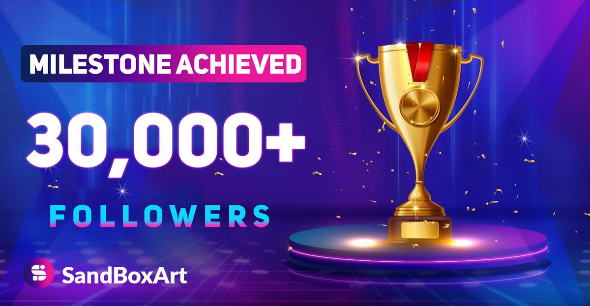 SandBoxArt_Net's tweet photo. 🏆 SANDBOXART is now Reach more than 30000+ member in Telegram.

✅ Dont forget SandBoxArt will listing on PancakeSwap 

👉 The Official time listing: November 16, 2021 at 14:00 PM UTC

⏰ See Countdown Listing: https://t.co/4jEsFtbvy7

#BSC 
#Thesandbox
#BinanceSmartChain https://t.co/rUXvh2brZw