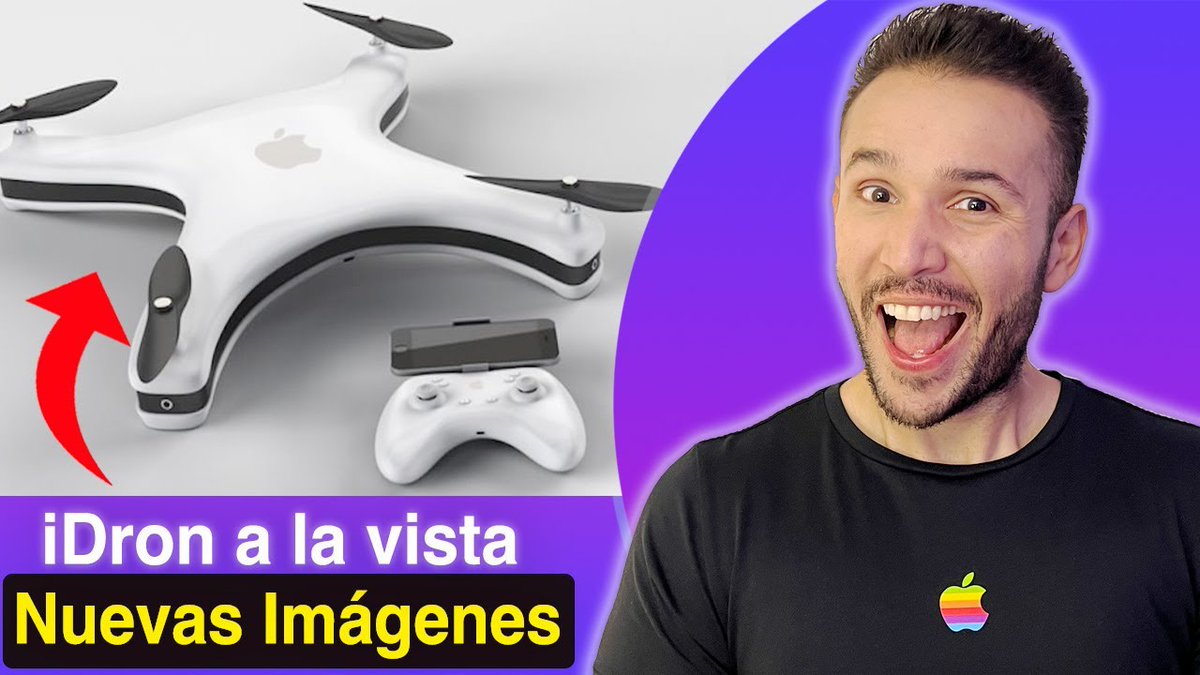 cesarsalza's tweet photo. 🔴 ¿Un iDron de #Apple? pues está en marcha y te cuento los detalles en este episodio de #TodoApple, el show semanal sobre los chismes de la manzana 🍎😱👇

https://t.co/k0bLHUC2jQ https://t.co/3tGZW0r2oU