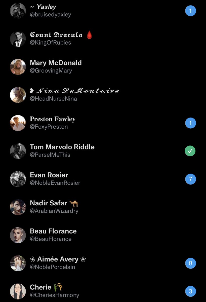 || here my accs in case you wanna know the last one is my Animal Crossing acc or personal but I’m there daily

The others are my accounts that are on mostly