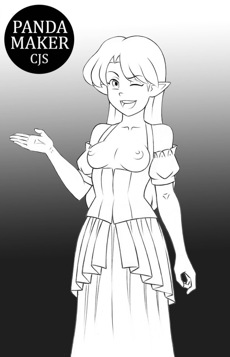 pandamakercjs's tweet photo. Hello friends, I show you another NPC character design for the game, this time an elf girl.
#RPGMakerMZ #dibujo #diseño #pandamaker #cjs https://t.co/i6fIx8gAlx
