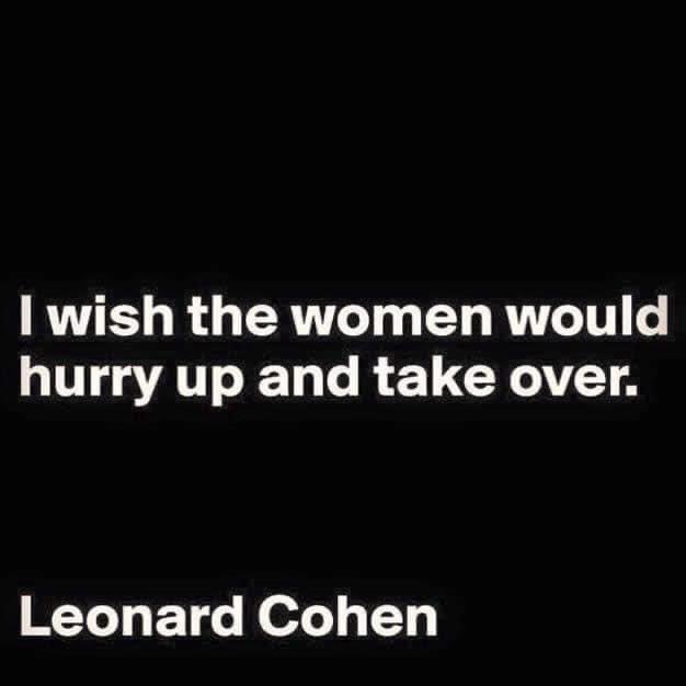 hannahdahlen's tweet photo. Thought for the day…
#Womember https://t.co/2x2ul1G5UM