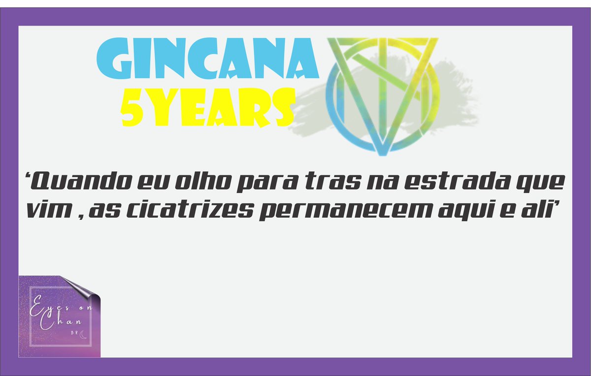EyesOnChanBR's tweet photo. Começaremos a Gincana 5years Victon
#teamVics e #teamTonies Preparados?
Primeiro Jogo
Qual a musica? 5 min para resposta https://t.co/jfFHHJnyLD