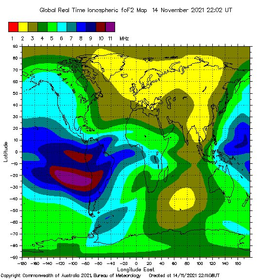 Global Optimum NVIS Frequency Map Based Upon Hourly Ionosphere Soundings via https://t.co/6WcAAthKdo #hamradio https://t.co/9Xqb3poUzN