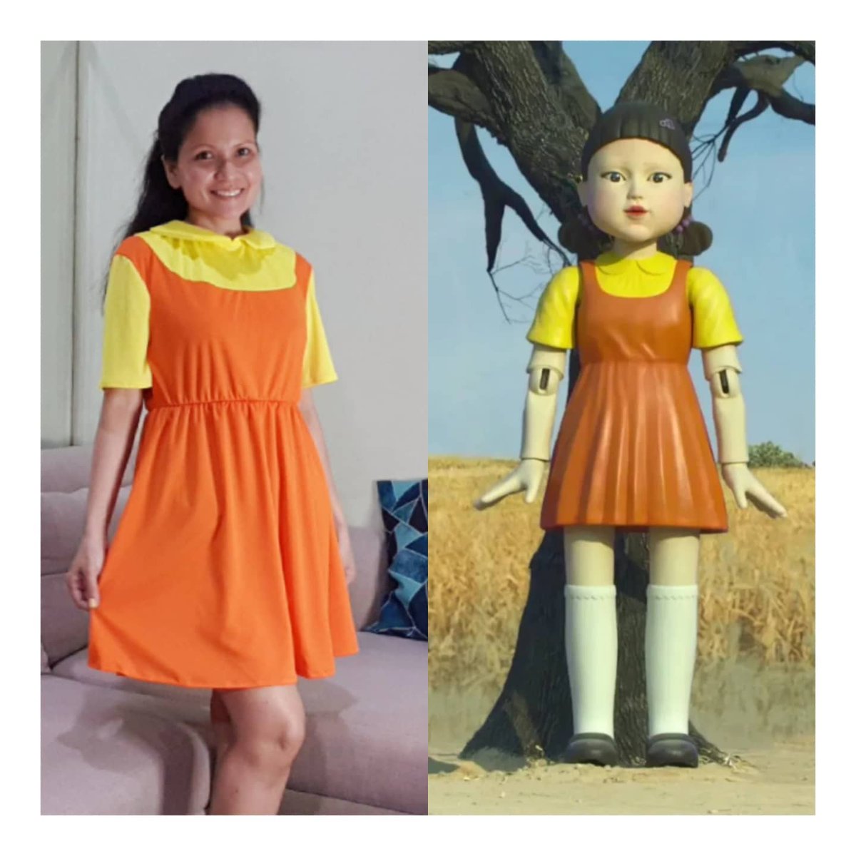 AnetteGranada's tweet photo. Such a fun unboxing today @LazadaPH super love my purchase.
I'm ready for Halloween 2022🎃 haha
Unboxing video via my Youtube channel⬇️ @YouTube
https://t.co/pRz1661KFu
#SquidGame #squidgamedollcostume 
#honeycombchallenge #Lazada #kayeAnette https://t.co/0rst26HJN3